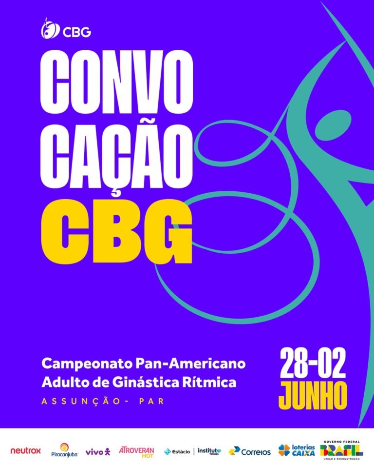 Brasil disputa Pan-Americano de Ginástica Rítmica 2025