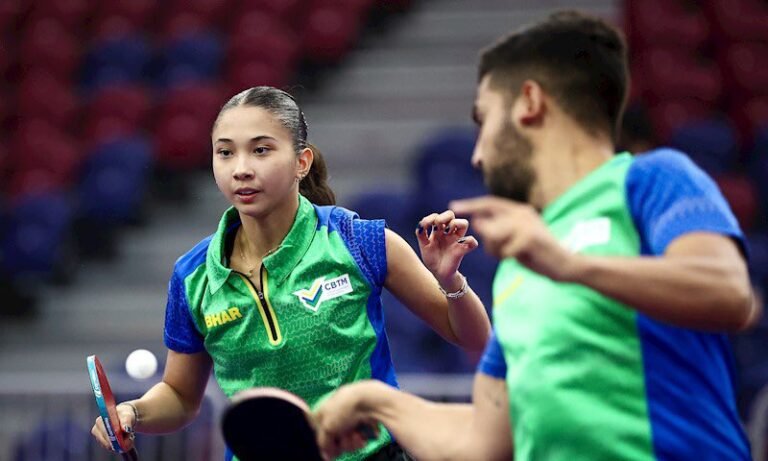 Mundial de Tênis de Mesa 2025: Hugo Calderano e Bruna Takahashi são eliminados nas duplas mistas; Gui Teodoro e Giulia avançam às oitavas