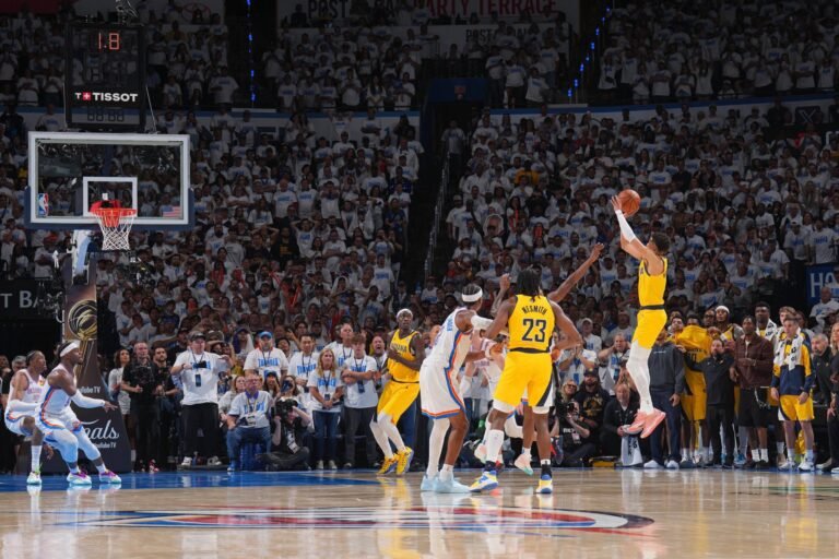 Tyrese Haliburton brilha no fim e Pacers vira sobre o Thunder no jogo 1 das Finais da NBA