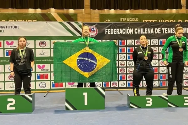 Tênis de Mesa Paralímpico: Brasil conquista 28 medalhas, sendo 11 de ouro, em Santiago