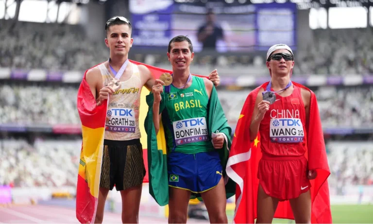 Mundial de Atletismo 2025: Brasil bate recorde de medalhas, mas com menos finais