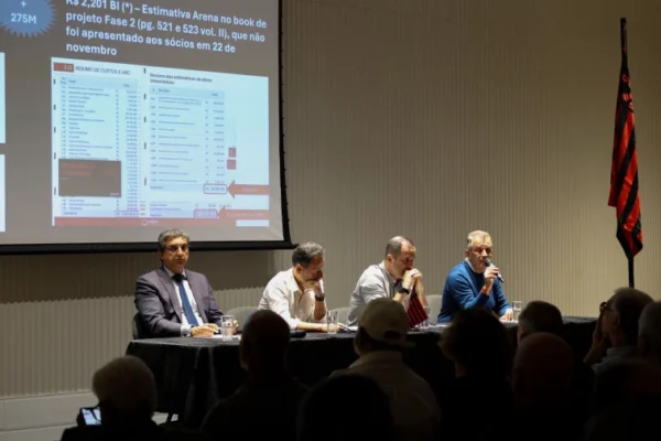 Estádio do Flamengo 10 anos