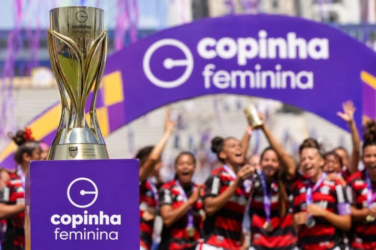 Flamengo campeão da Copinha feminina.